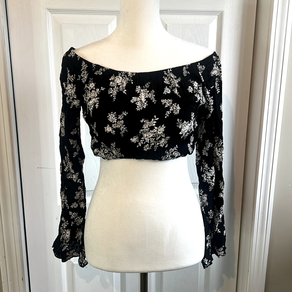 Full Tilt S Floral Crop Top